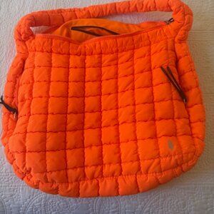 Free People Quilted Carryall Tote Bag